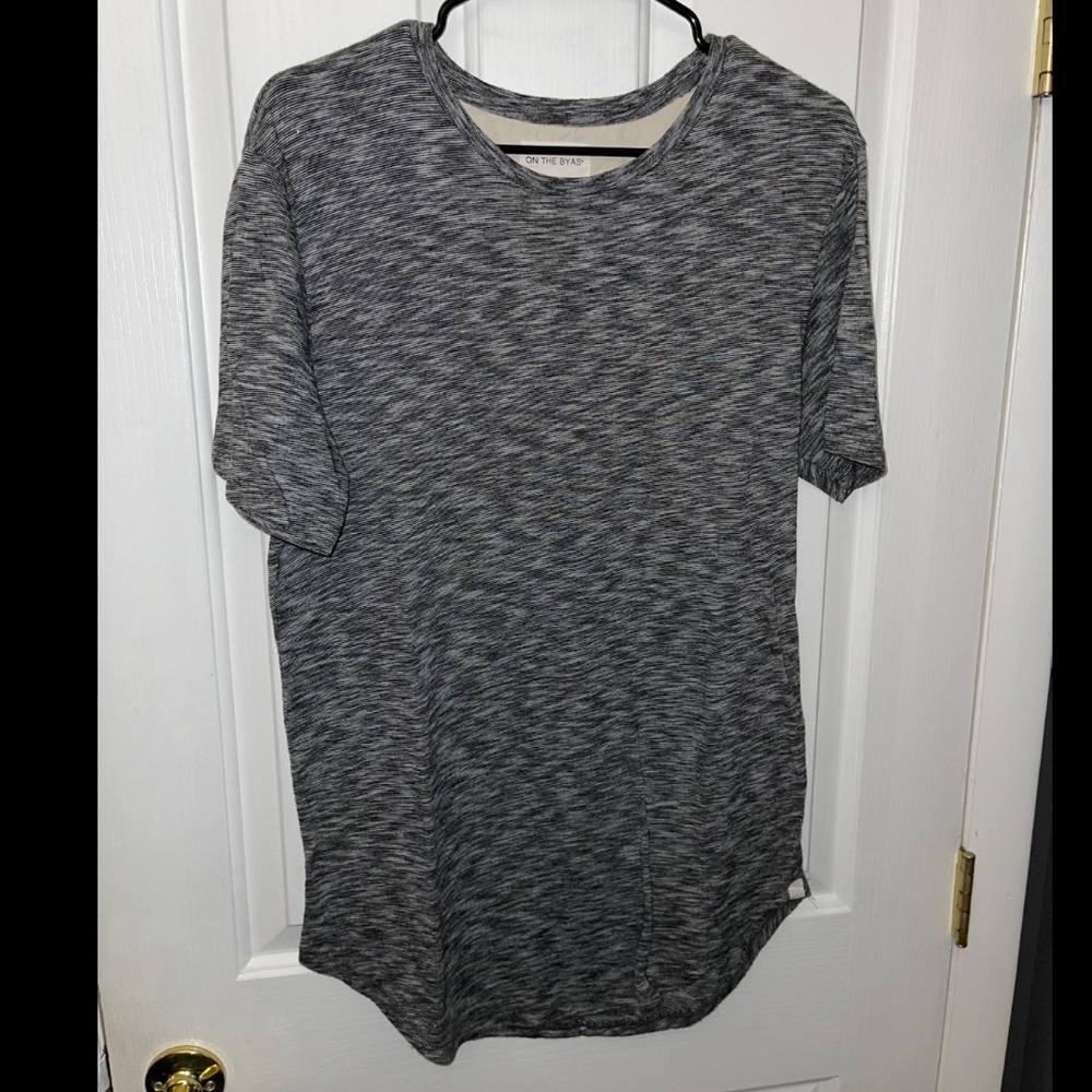 Mens On The Byas longer length T Shirt